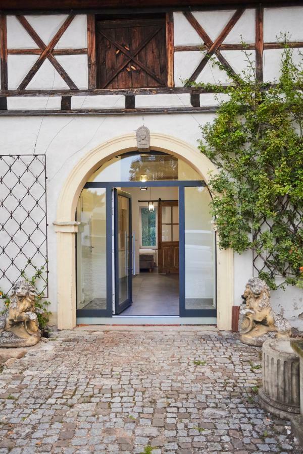 Obere Muehle - Scheunenwohnung Mitten Im Gruenen Baunach Exteriör bild
