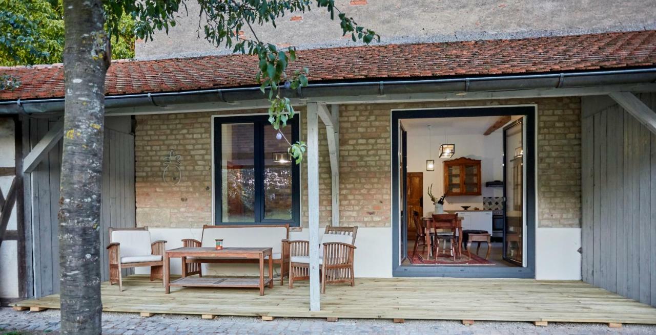 Obere Muehle - Scheunenwohnung Mitten Im Gruenen Baunach Exteriör bild